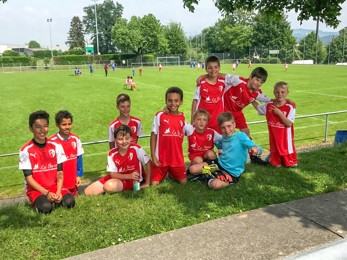 La E1 au tournoi de Pentecôte du FC Emmenbrücke