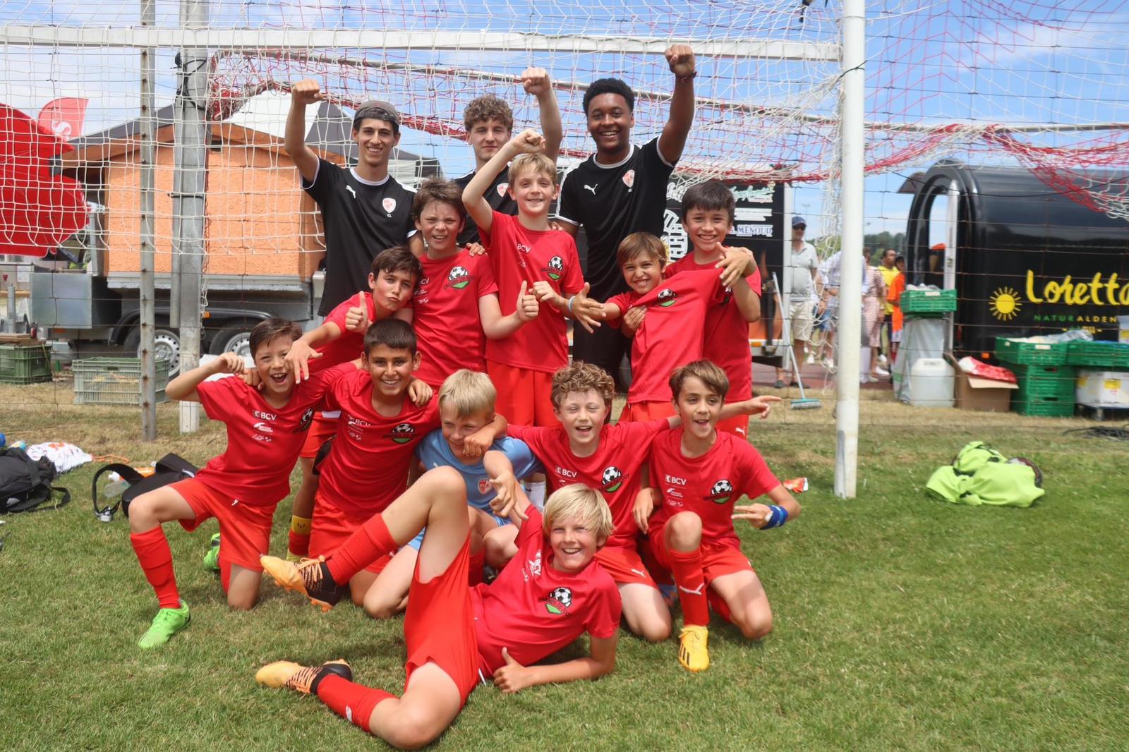 Juniors E1 - 2e place de Graine de foot